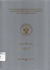 Image of Pengaruh Psikologis Interaksi Konstan dengan Pengidap Narcissistic Personality Disorder pada Siswa SMA Labschool Jakarta
