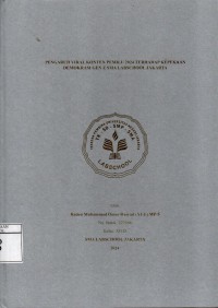 Image of Pengaruh Viral Konten Pemilu 2024 Terhadap Kepekaan Demokrasi Gen Z SMA Labschool Jakarta