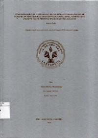 Image of Analisis Kesulitan Masyarakat Kelas Bawah Terhadap Akses ke Perguruan Tinggi di Kecamatan Pulogadung Kota Administrasi Jakarta Timur Provinsi Daerah Khusus Ibukota Jakarta