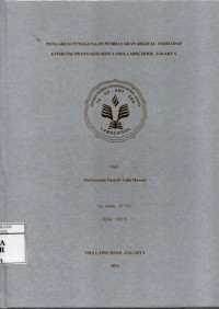 Image of Pengaruh Penggunaan Pembayaran Digital terhadap Efisiensi Transaksi Ssiwa SM,A Labschool Jakarta
