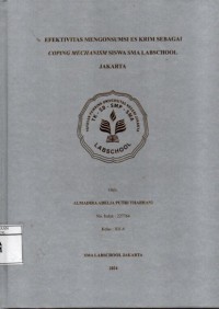 Image of Efektivitas Mengonsumsi Es Krim sebagai Coping Mechanism Siswa SMA Labschool Jakarta