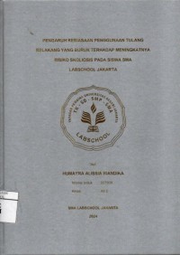 Image of Pengaruh Kebiasaan Penggunaan Tulang Belakang yang Buruk Terhadap Meningkatnya Risiko Skoliosis pada Siswa SMA Labschool Jakarta