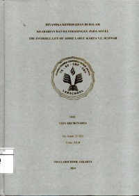 Image of Dinamika Kepribadian Di Dalam Keabadian dan Keterasingan pada Novel the Invisible Live of Addie Larue Karya V. E. Schwab
