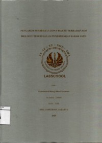 Image of Pengaruh Perbedaan Zona Waktu Terhadap Jam Biologis Tubuh dalam Penerbangan Jarak Jauh