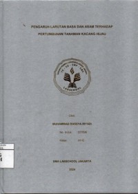 Image of Pengaruh Larutan Basa dan Asam Terhadap Pertumbuhan Tanaman Kacang Hijau