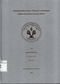 Image of Pengaruh Media Sosial Terhadap Penyebaran Berita Hoax