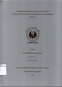 Image of Pengaruh Pemahaman Color Analysis dalam Meningkatkan Kepercayaan Diri Remaja SMA Labschool Jakarta