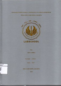 Image of Pengaruh Media Sosial Terhadap Gaya Hidup Konsumtif Siswa SMA Labschool Jakarta