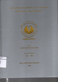 Image of Analisa Indoor Enviromental Quality (IEQ) pada Perpustakaan Labschool Jakarta