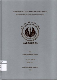 Image of Hubungan Modal Awal Terhadap Pendapatan Usaha Pedagangan Kantin Labschool Rawamangun