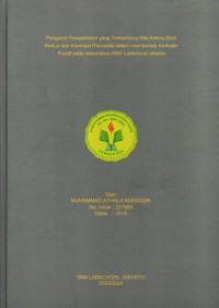 Pengaruh pengamalan yang terkandung sila kelima butir kedua dan keempat pancasila dalam membentuk karakter positif pada siswa/siswi SMA Labschool Jakarta