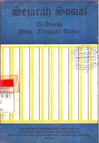 Sejarah Sosial Di Daerah Nusa Tenggara Timur