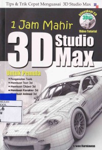 1 jam Mahir 3 D Studio Max Untuk Pemula
