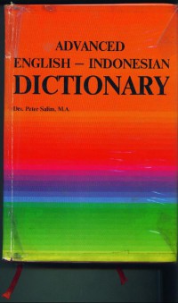 Advanced English - Indonesian Dictionary