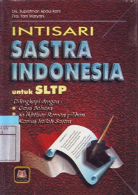 Intisari Sastra Indonesia untuk SLTP