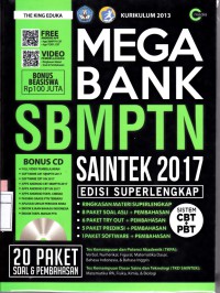 Mega Bank SBMPTN Saintek 2017 Edisi Super Lengkap