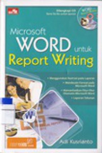 Microsoft Word untuk Report Writing