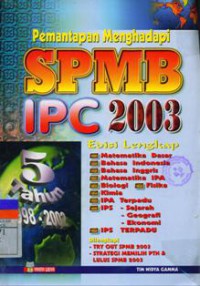 Pemantapan Menghadapi SPMB IPC 2003