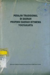 Perajin Tradisional Di Daerah Istimewa Yogyakarta