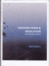 Position Paper & Resolution