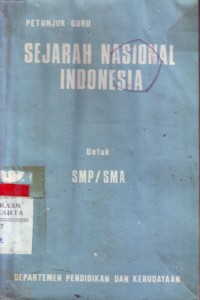 Sejarah Nasional Indonesia